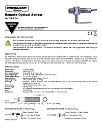 Thumbnail of document Manual - HHT20-ROS Remote Optical Speed Sensor